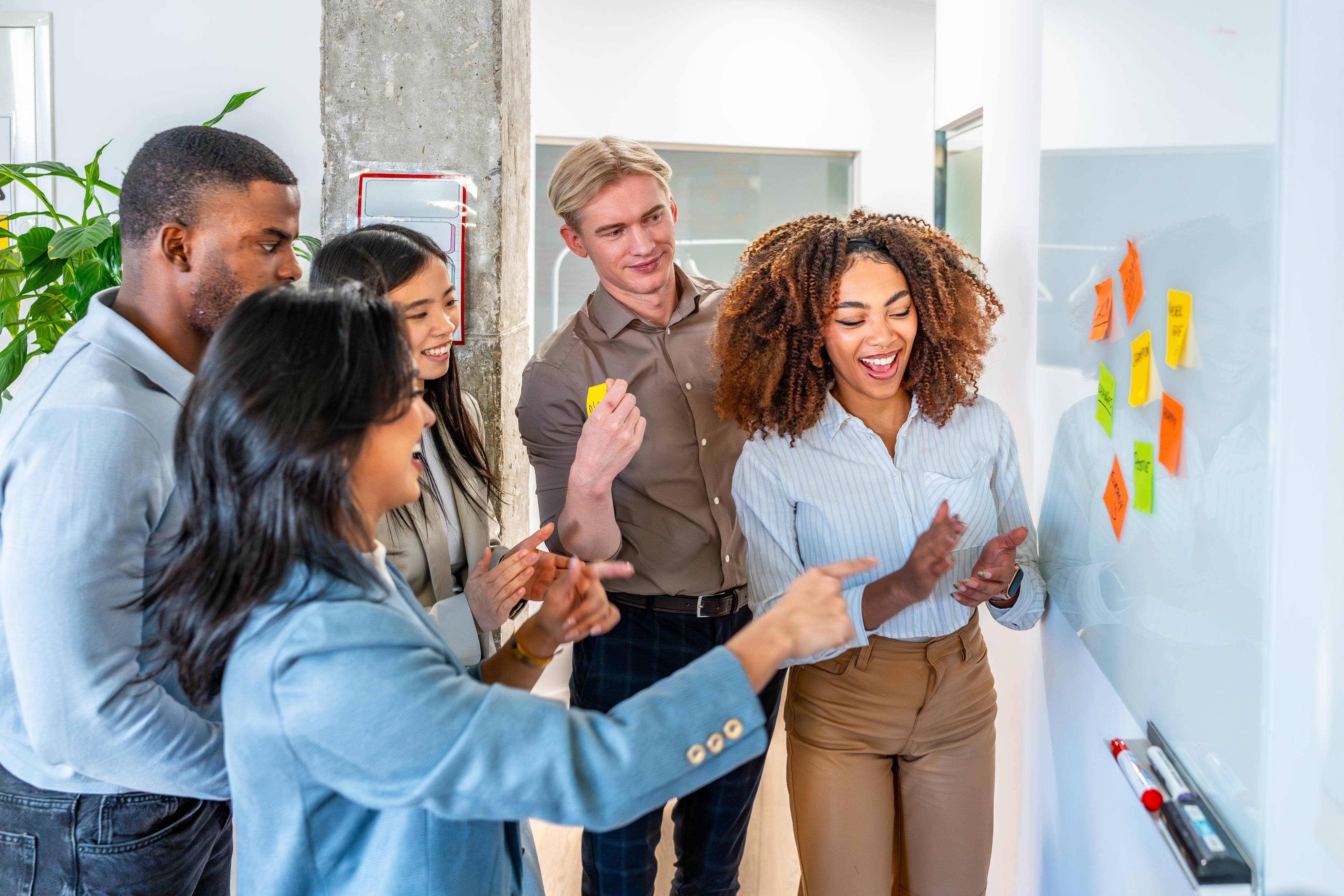 Franchise learning center with children